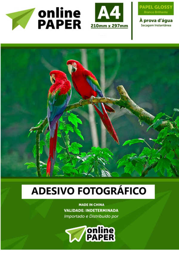 PAPEL ADESIVO FOTOGRÁFICO