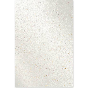 PAPEL GLITTER BRANCO 180G