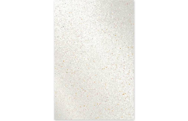 PAPEL GLITTER BRANCO 180G