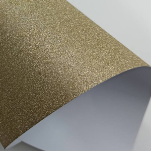 PAPEL GLITTER OURO 180G