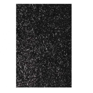 PAPEL GLITTER PRETO 180G