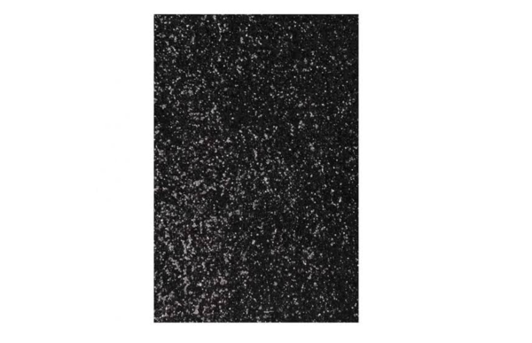 PAPEL GLITTER PRETO 180G