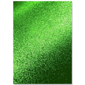 PAPEL GLITTER VERDE 180G