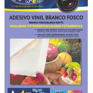 PAPEL ADESIVO VINIL 100% TRANSPARENTE