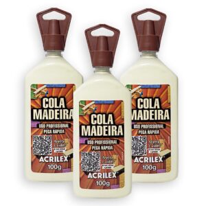 COLA MADEIRA ACRILEX 100G