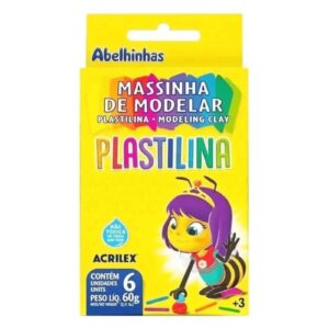 MASSINHA DE MODELAR PLASTILINA ACRILEX