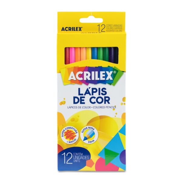 LÁPIS DE COR ACRILEX