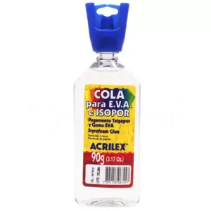 COLA P/EVA E ISOPOR ACRILEX 90G
