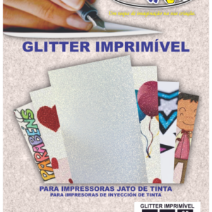 PAPEL GLITTER IMPRIMÍVEL
